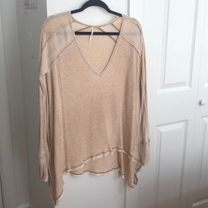 Free People Flowy Long sleeve Top